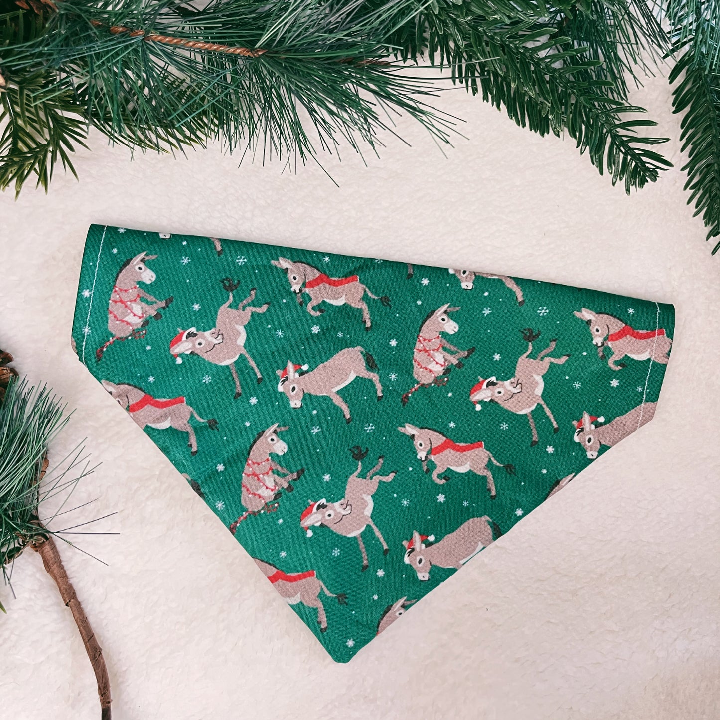 Chistmas Donkey - Pet Bandana