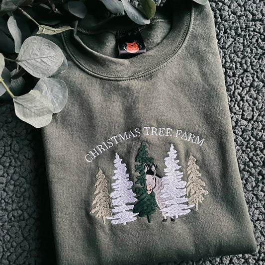 Christmas Tree Farm - Donkey - Sweatshirt / Hoodie