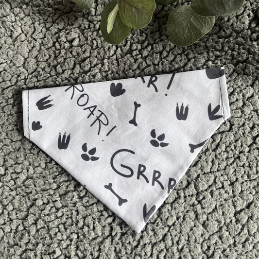 Dinosaur Footprints - Pet Bandana